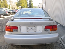 1998 HONDA CIVIC EX SILVER 2DR 1.6L VTEC AT A16324